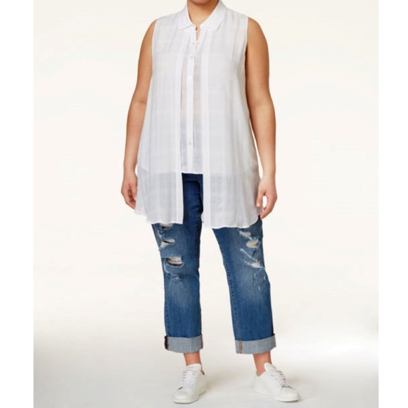RACHEL Rachel Roy Tops - New RACHEL Long Layered Sleeveless Top Blouse